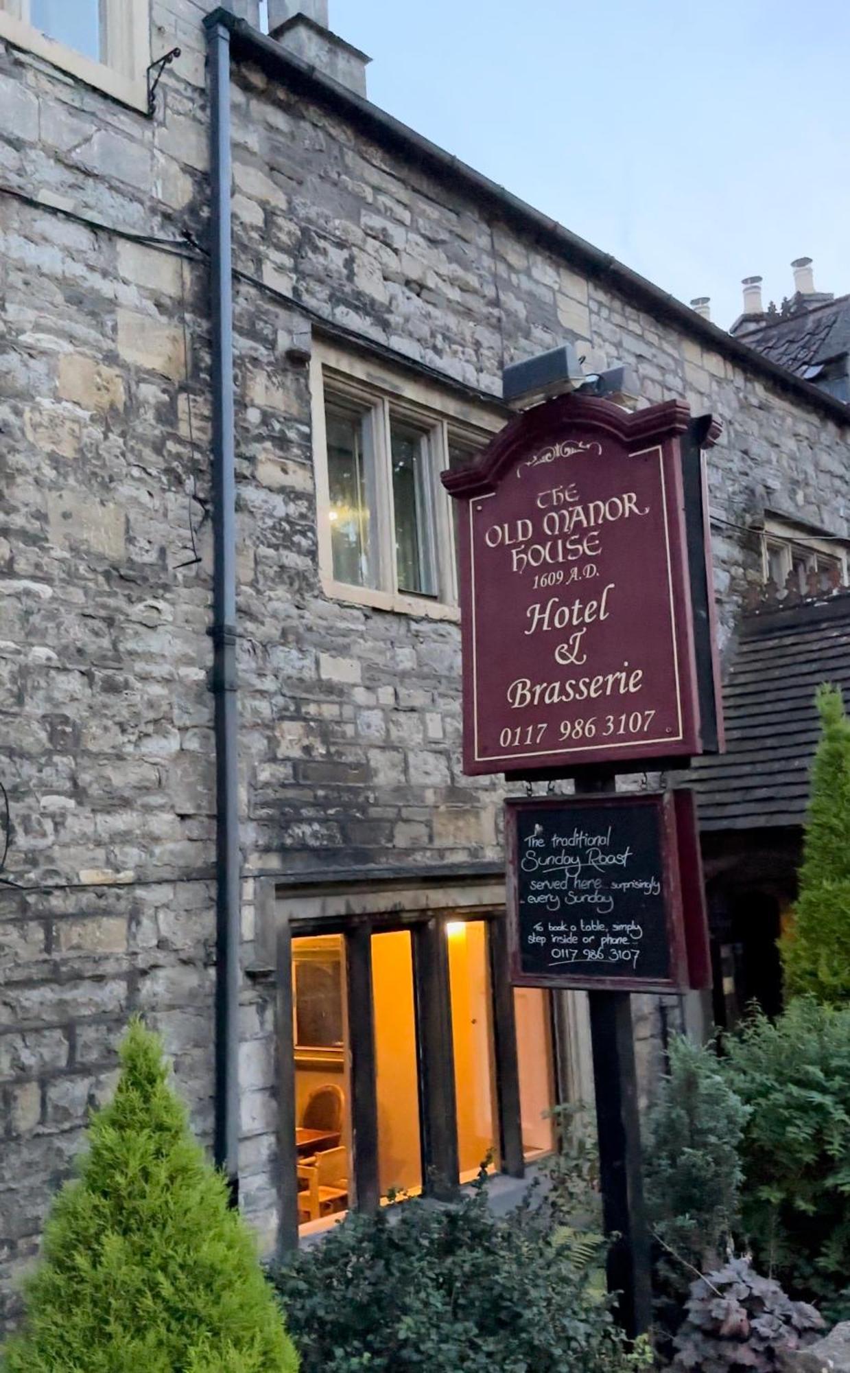The Old Manor House Hotel Keynsham Esterno foto
