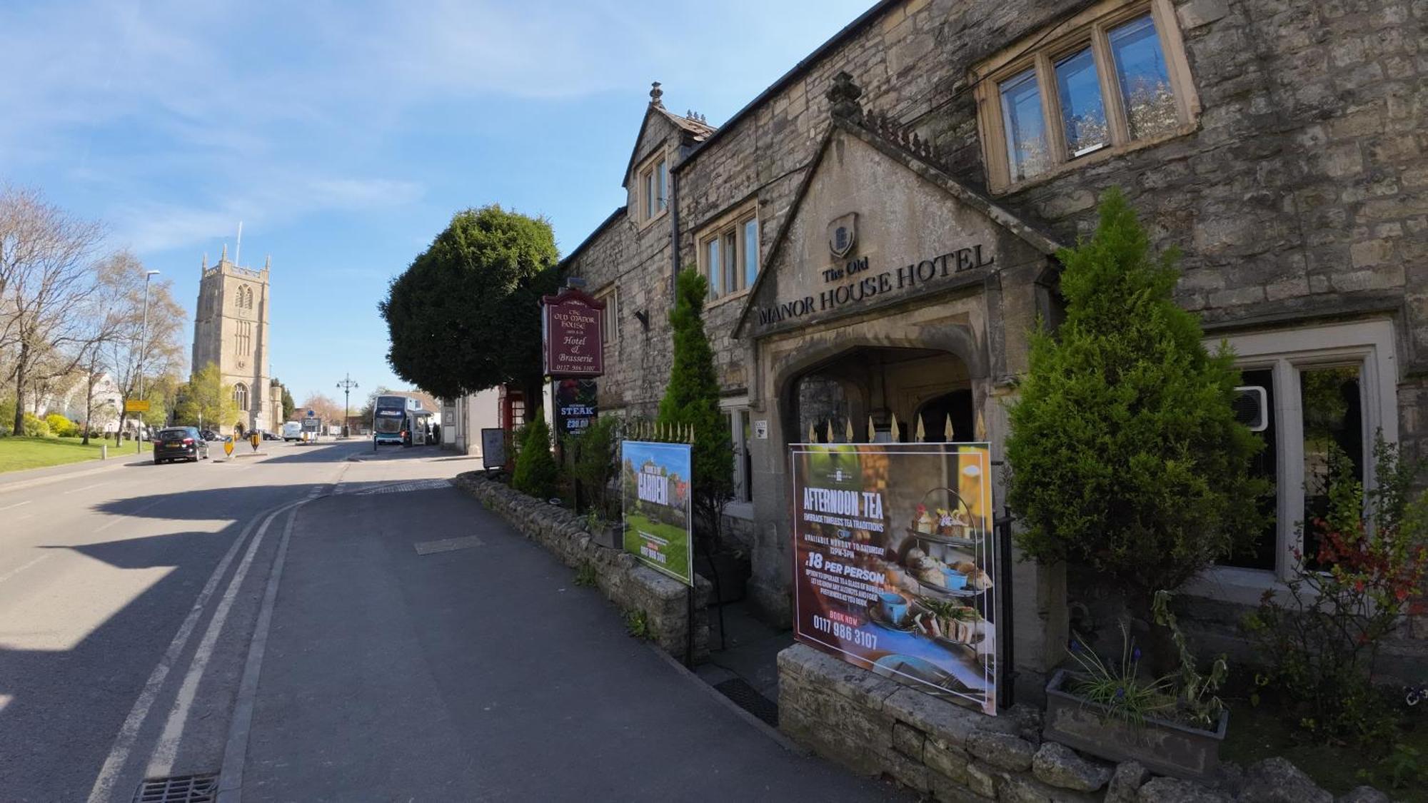 The Old Manor House Hotel Keynsham Esterno foto